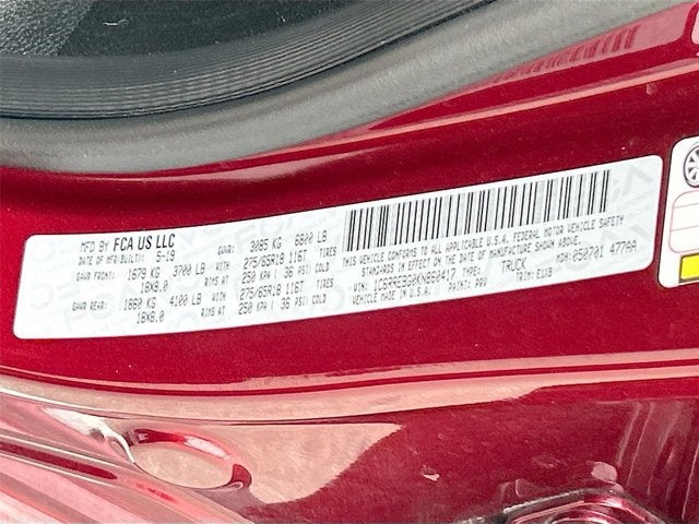 2019 RAM 1500 Big Horn/Lone Star